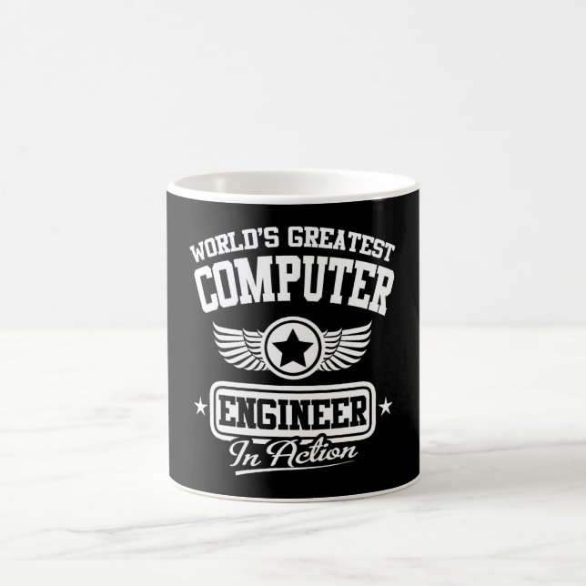 Mug Le plus grand ingénieur informatique du monde en a (Centre)