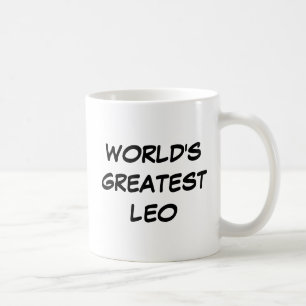 Mug "Le plus grand Leo du monde"