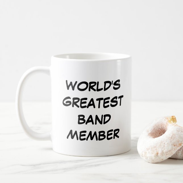 Mug "Le plus grand membre du groupe au monde" (Avec donut)