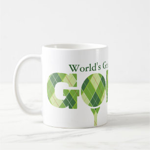 Mug Le plus grand Nephew & Golfer du monde amusant tou