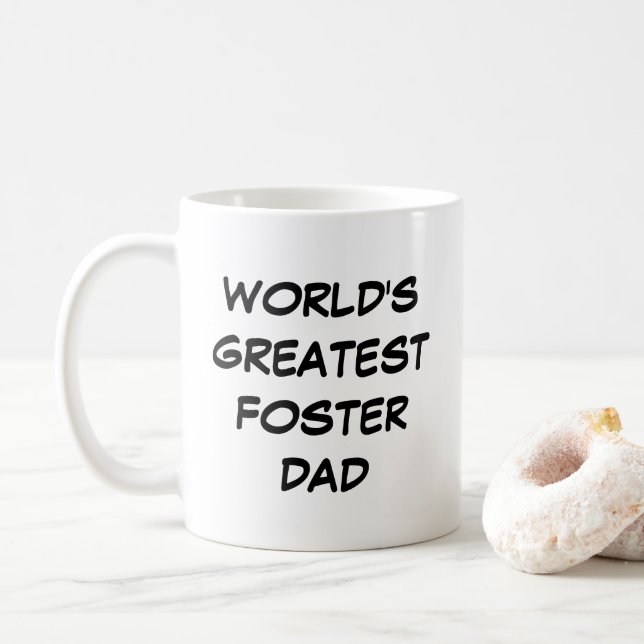 Mug "Le plus grand papa d'accueil du monde" (Avec donut)