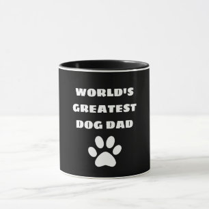Mug Le plus grand papa de chien du monde personnalisé 