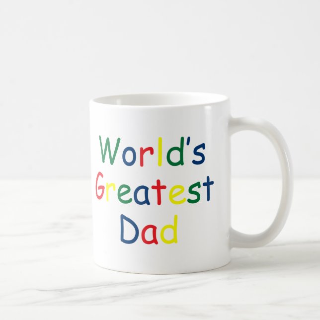 Mug Le plus grand papa des mondes (Droite)