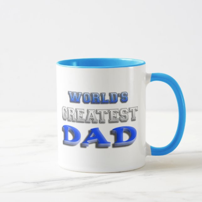 Mug Le plus grand papa du monde (Droite)