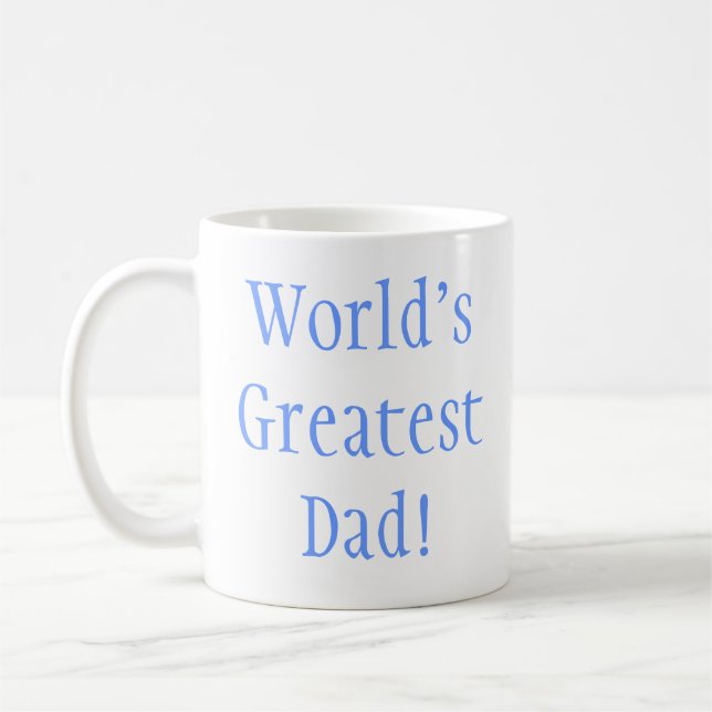 Mug Le plus grand papa du monde ! (Gauche)
