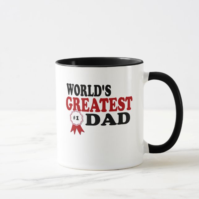 Mug Le plus grand papa du monde (Droite)