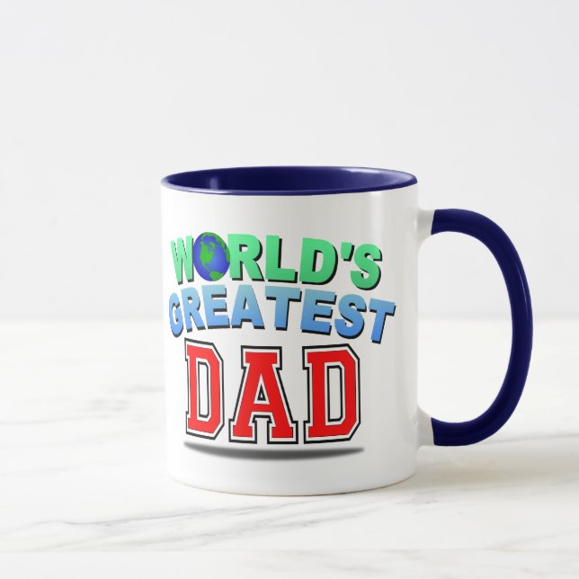 MUG LE PLUS GRAND PAPA DU MONDE (Droite)