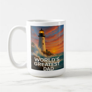 Mug Le plus grand papa du monde - Stormwatch Lighthous