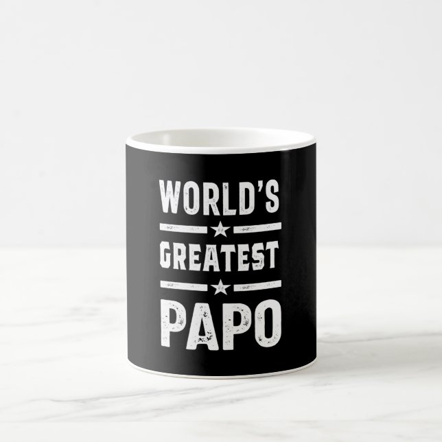 Mug Le plus grand papo drôle du monde masculin - Fête  (Centre)