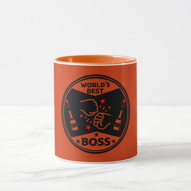 Mug Le plus grand patron du monde (Centre)