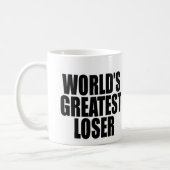 Mug Le plus grand perdant du monde (Gauche)