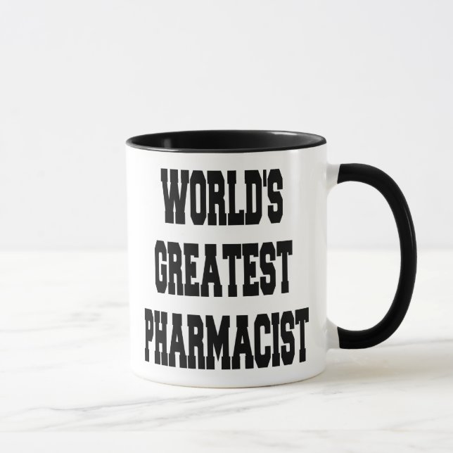 Mug Le plus grand pharmacien du monde (Droite)