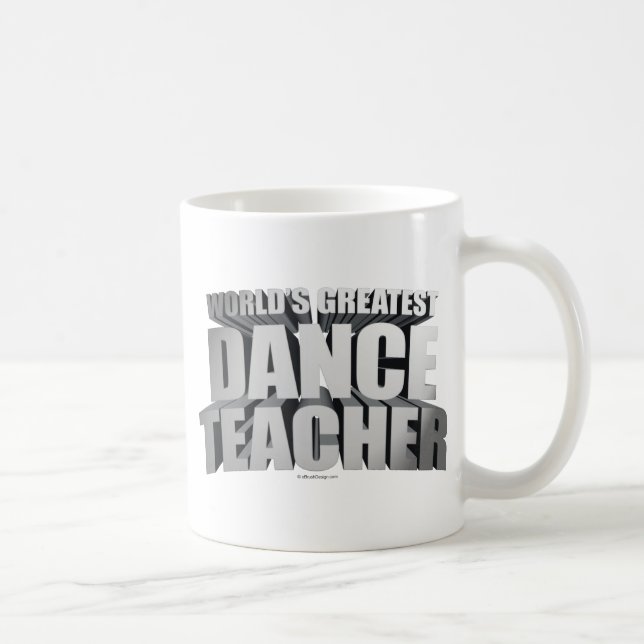 Mug Le plus grand professeur de danse du monde (Droite)