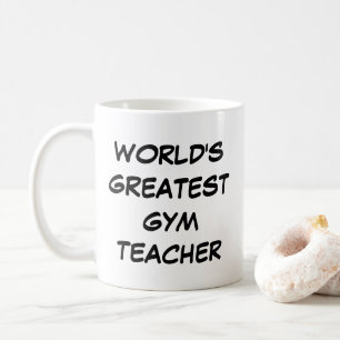 Mug "Le plus grand professeur de gym au monde"