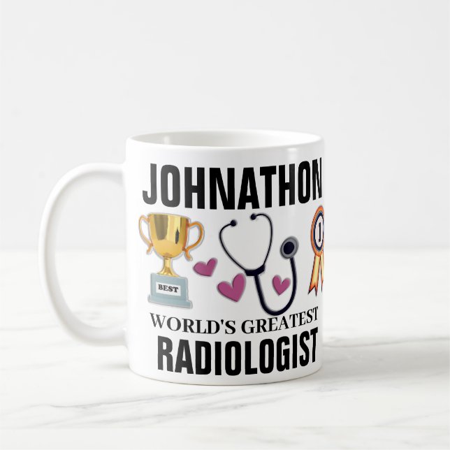 Mug Le plus grand radiologue du monde (Gauche)