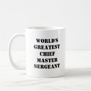 Mug "Le plus grand sergent-chef du monde"