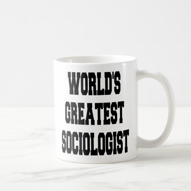 Mug Le plus grand sociologue du monde (Droite)