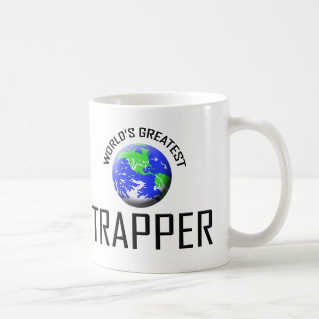 Mug Le plus grand trappeur du monde (Droite)