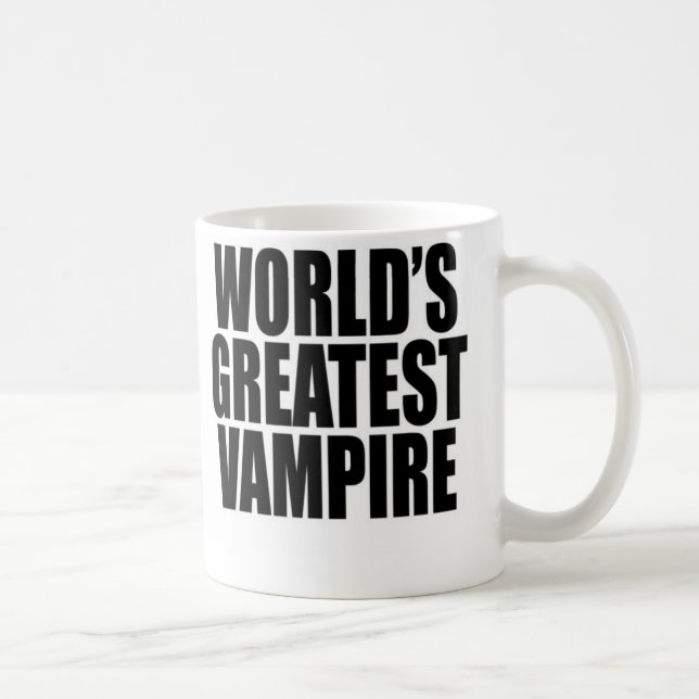 Mug Le plus grand vampire du monde (Droite)