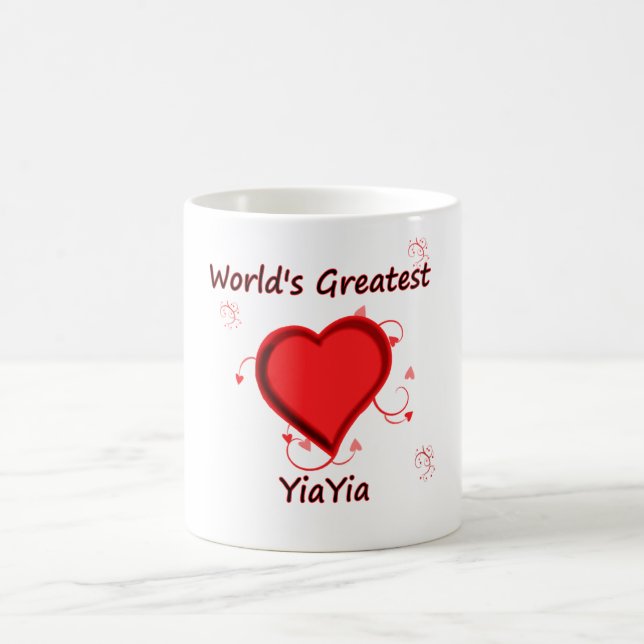 Mug Le plus grand yiayia du monde (Centre)