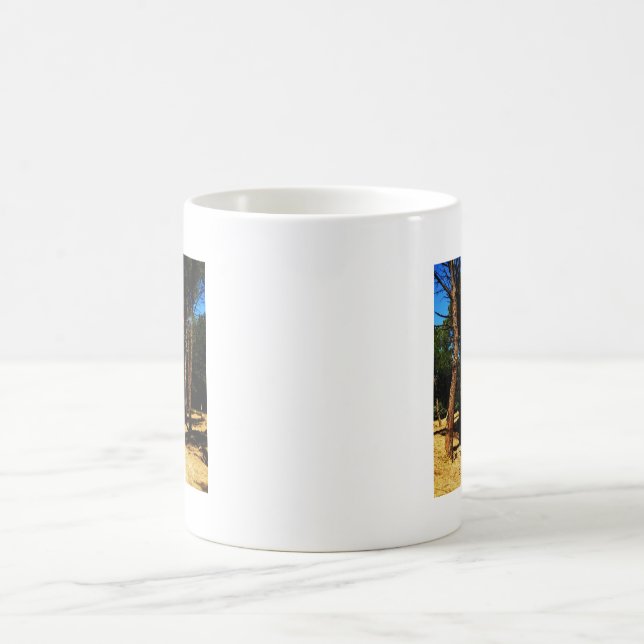 Mug Le plus long voyage commence par un pas à pas (Centre)