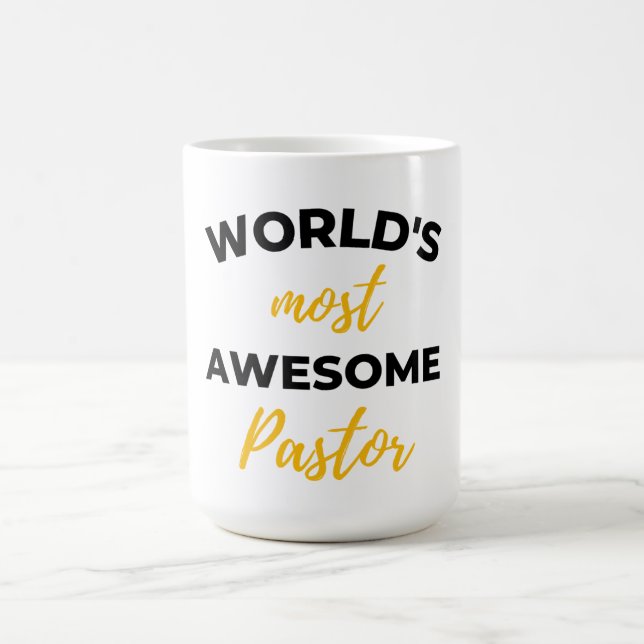 Mug Le plus merveilleux Pastor bl du monde (Centre)