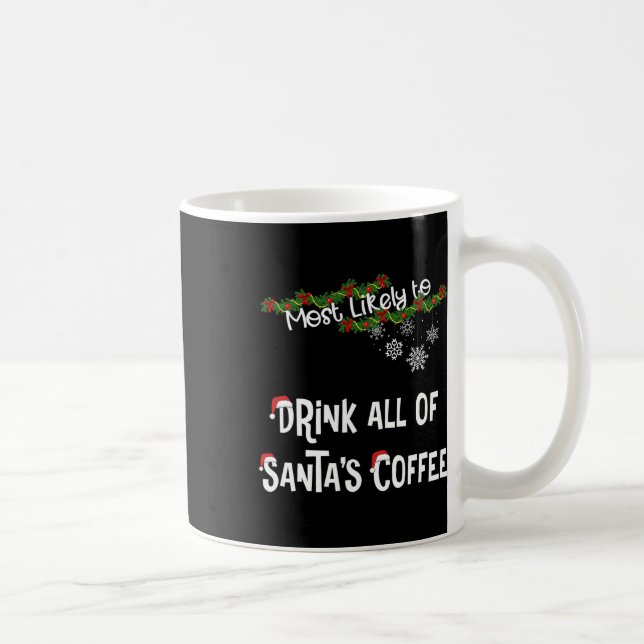 Mug Le plus susceptible de boire tous les cafés de Pèr (Droite)