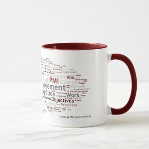 Mug Le PMP frais de chef de projet étiquettent le