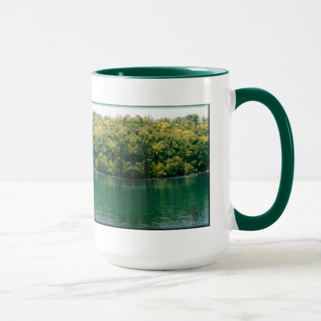 Mug Le point de vue de l'homme vert (Droite)