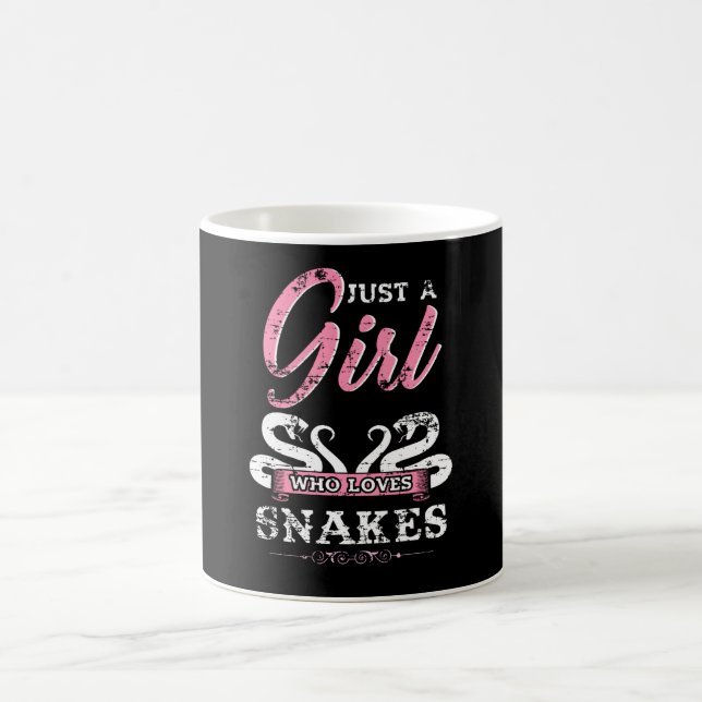 Mug Le poison de Just Girl Who Loves Snakes (Centre)