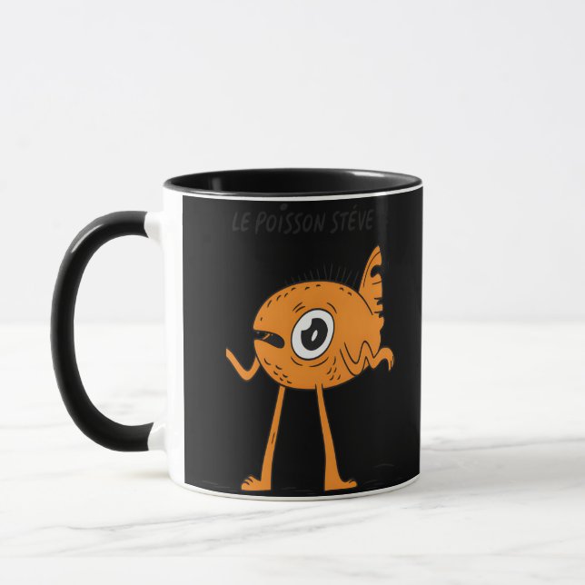 Mug Le Poisson Steve Cute & Funny (Gauche)