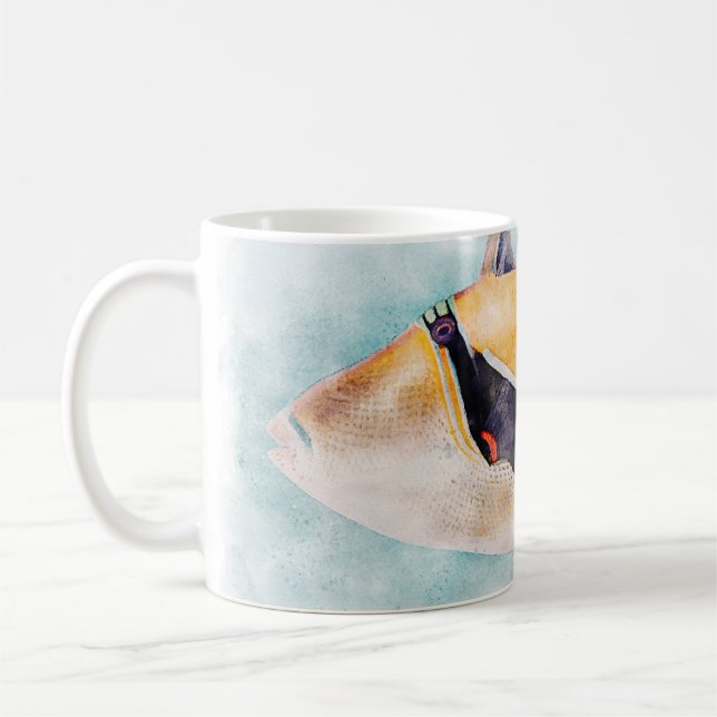 Mug Le poisson trigre des Humuhumunukuapuaa d'Hawaï (Gauche)