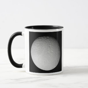 Mug Le pôle Sud de la lune de Saturne Tethys