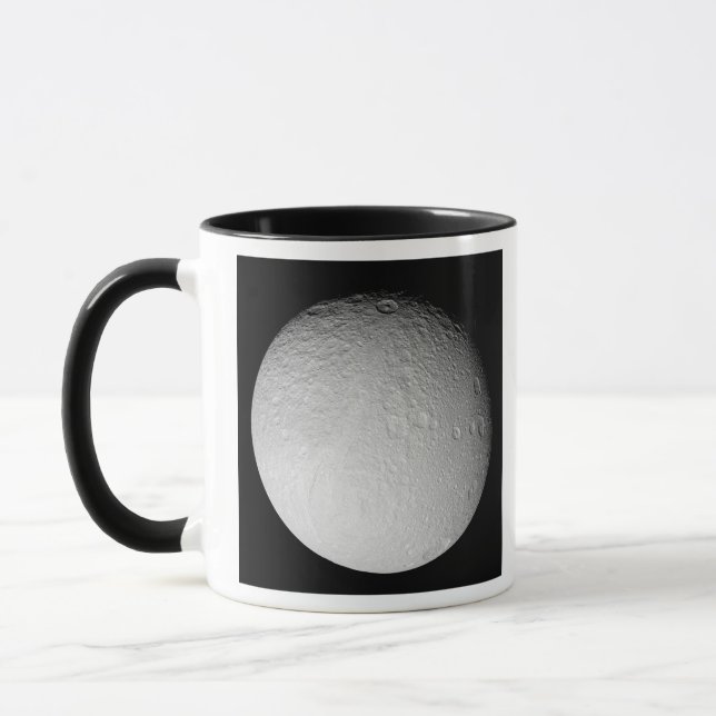 Mug Le pôle Sud de la lune de Saturne Tethys (Gauche)