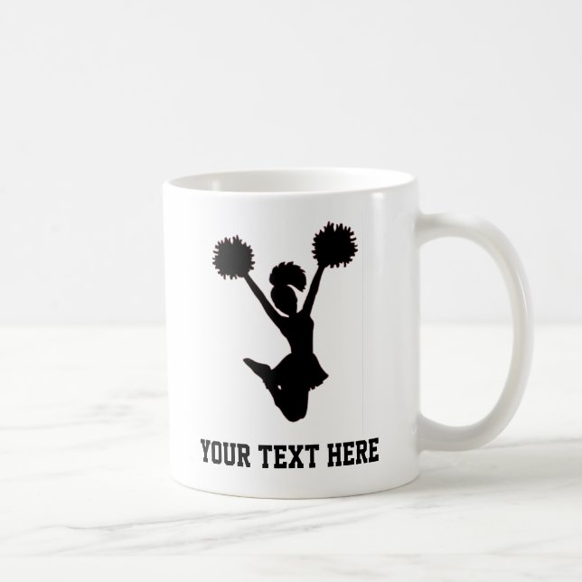 Mug Le pom-pom girl personnalisent (Droite)