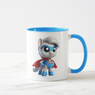 Mug Le poney masqué, héros intrépide.