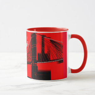 Mug Le pont de Brooklyn conception de New York