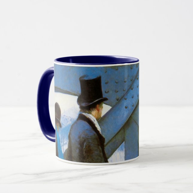 Mug Le Pont de l'Europe de Gustave Caillebotte (Devant gauche)