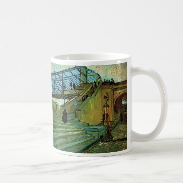 Mug Le pont de Trinquetaille par Vincent van Gogh (Droite)