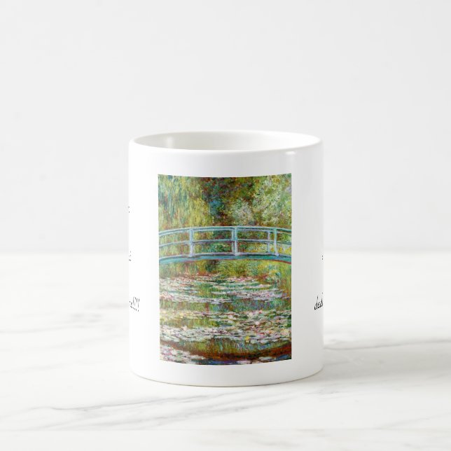 Mug Le pont japonais Claude Monet 1899 (Centre)