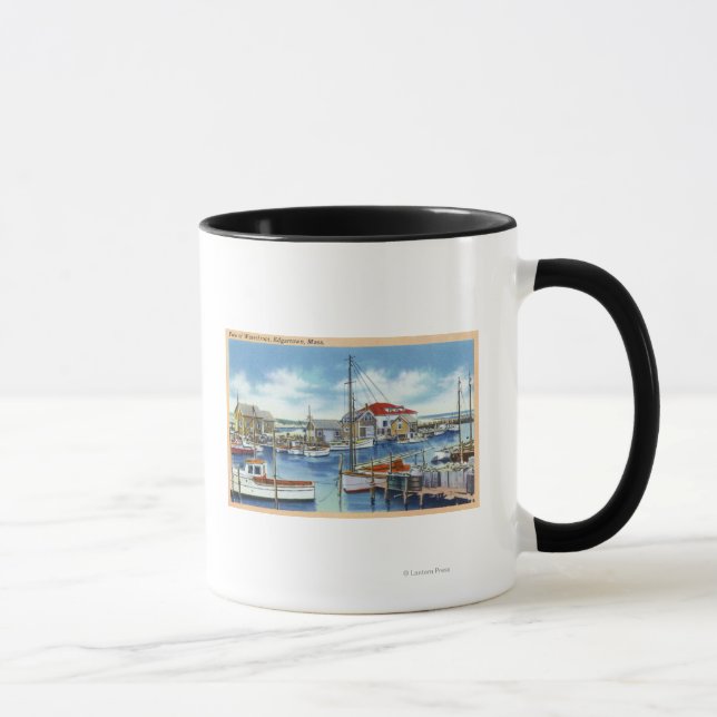 Mug Le port sur le front de mer (Droite)