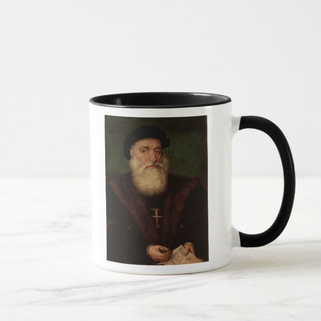 Mug Le portrait a présumé d'être de Vasco da Gama (Droite)