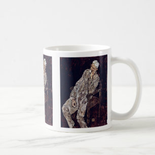 Mug Le portrait de Johann nuit par Schiele Egon