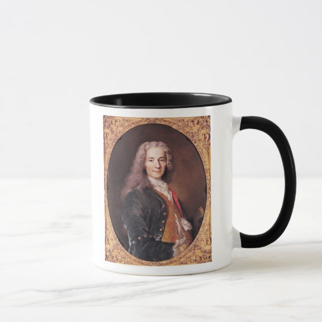 Mug Le portrait de Voltaire a vieilli 23, 1728 (Droite)