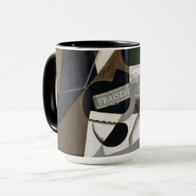 Mug Le pot de confiture de fraise, 1917 (huile sur le (Devant gauche)
