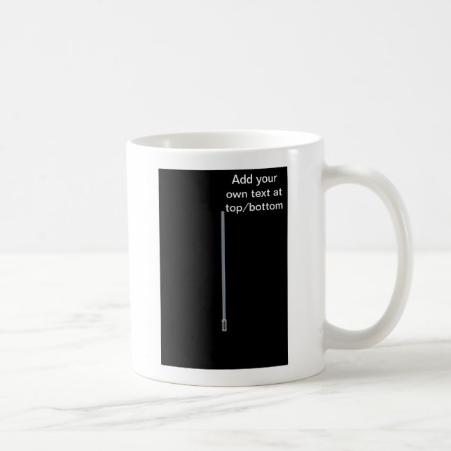 Mug Le poteau de Festivus ajoutent votre propre (Droite)