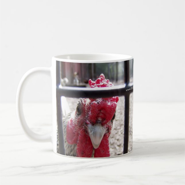 Mug Le poulet de poisson d'argent (Gauche)
