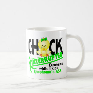 Mug Le poussin a interrompu le lymphome 2 (la chaux)