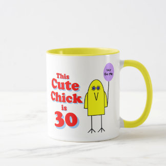 Mug Le poussin mignon est 30 !