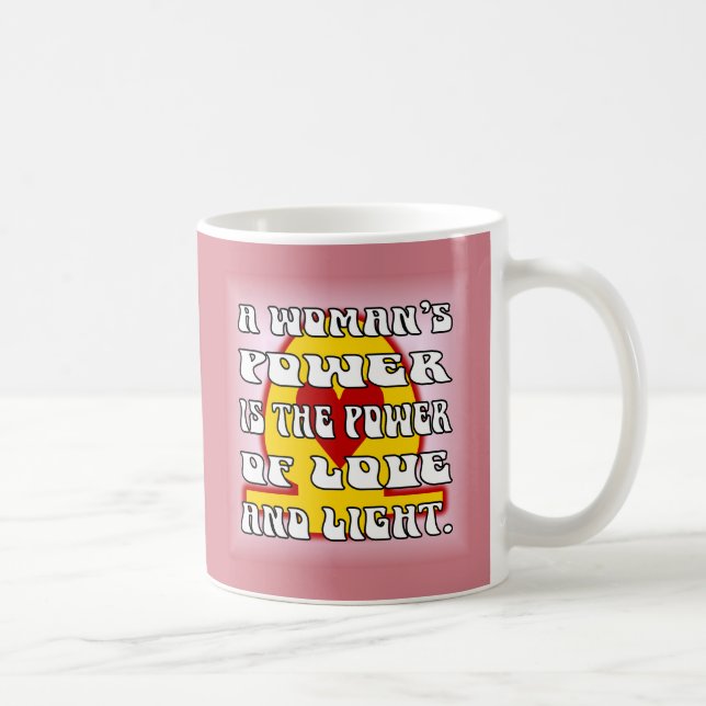 Mug Le pouvoir de la femme (Droite)